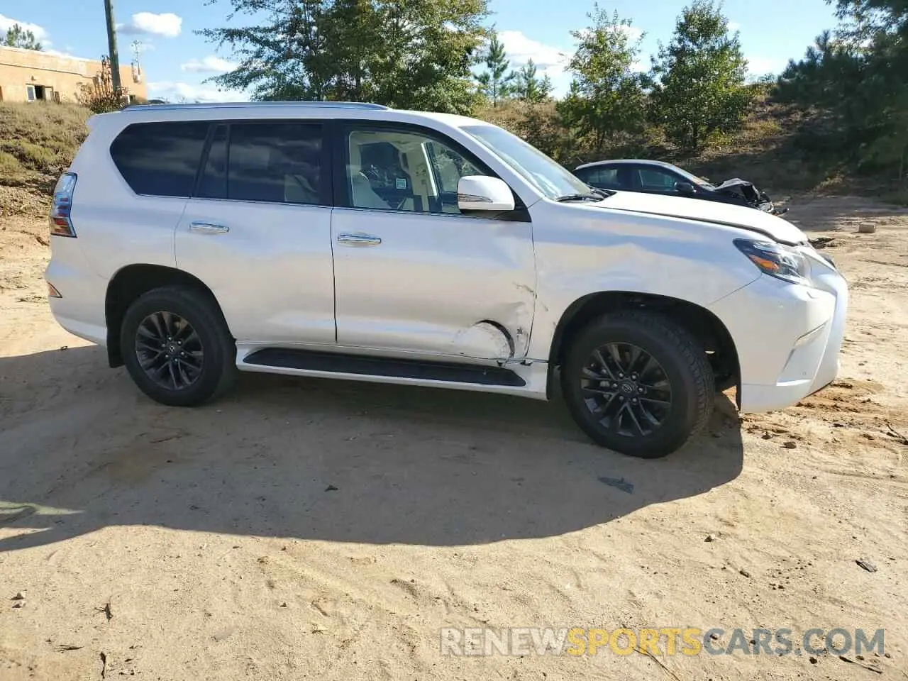 4 fotografías del automóvil dañado JTJAM7BX1P5346032 LEXUS GX 2023