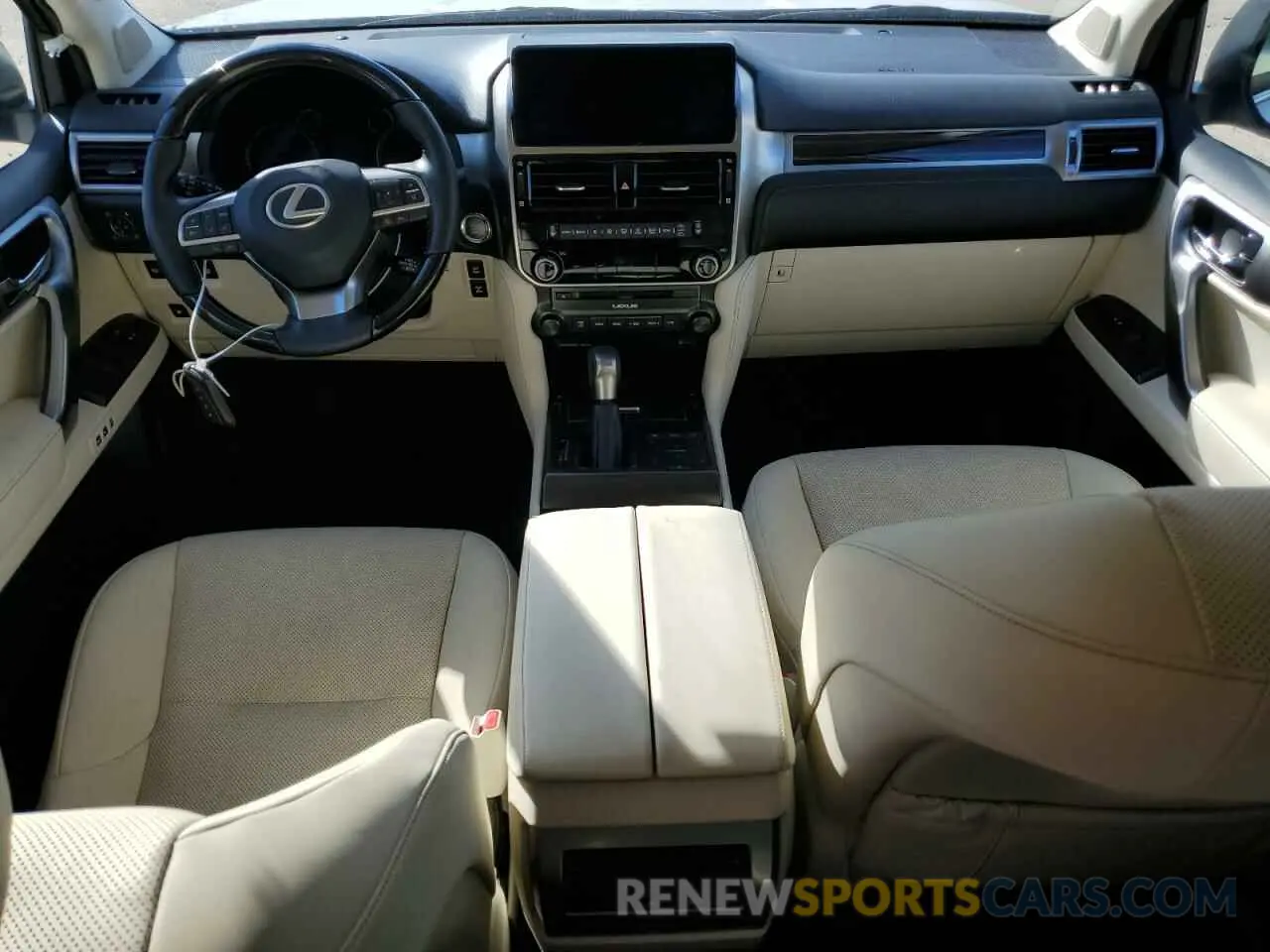 8 fotografías del automóvil dañado JTJAM7BX1P5346032 LEXUS GX 2023
