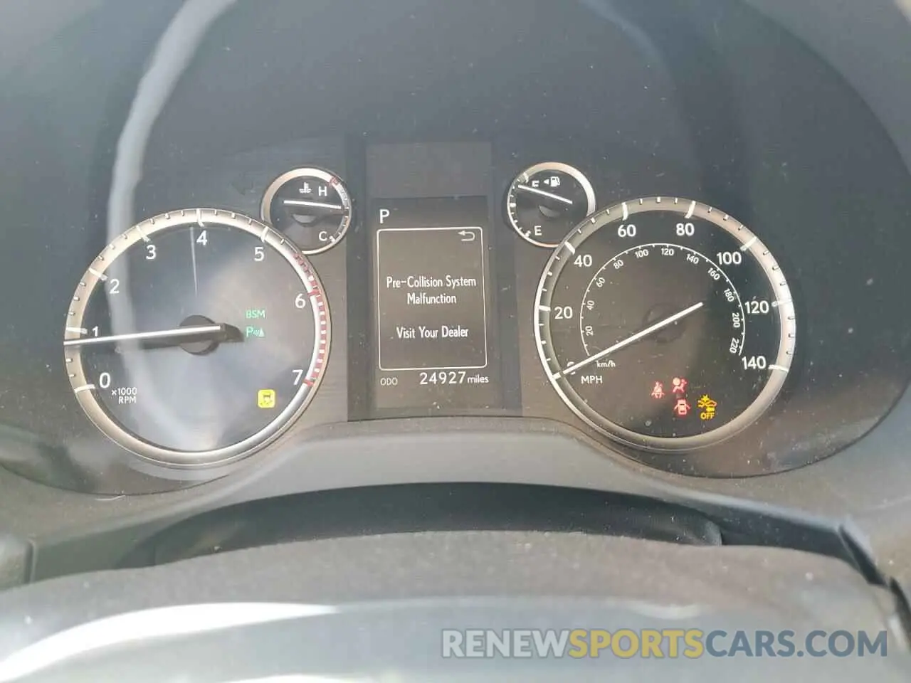 9 fotografías del automóvil dañado JTJAM7BX1P5346032 LEXUS GX 2023