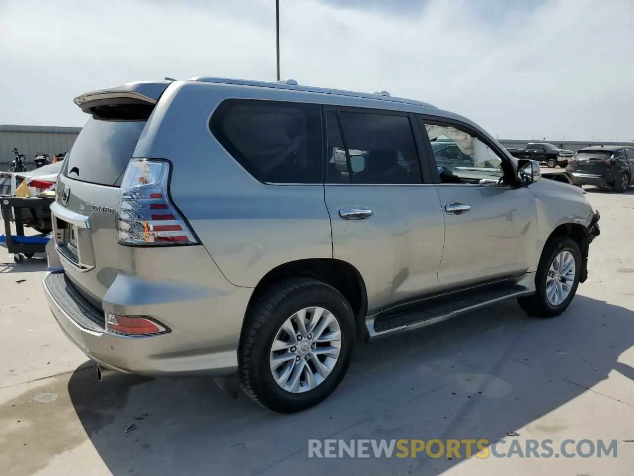 3 fotografías del automóvil dañado JTJAM7BX1P5356785 LEXUS GX 2023