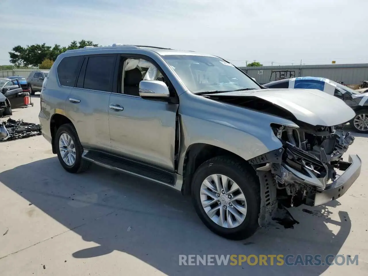 4 fotografías del automóvil dañado JTJAM7BX1P5356785 LEXUS GX 2023
