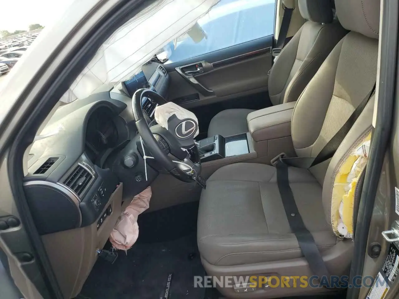 7 fotografías del automóvil dañado JTJAM7BX1P5356785 LEXUS GX 2023