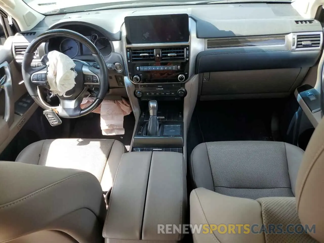 8 fotografías del automóvil dañado JTJAM7BX1P5356785 LEXUS GX 2023
