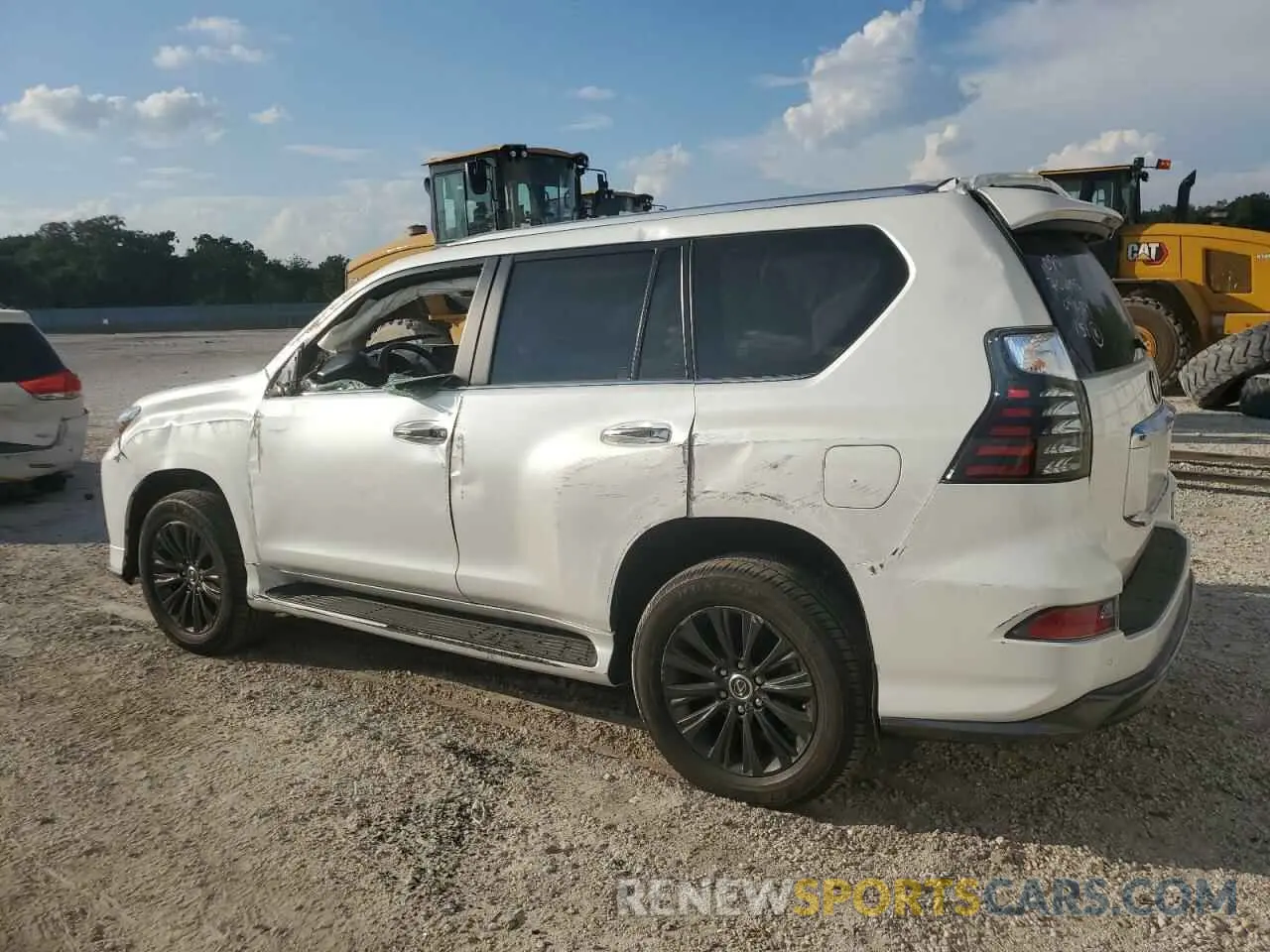 2 fotografías del automóvil dañado JTJAM7BX1P5357550 LEXUS GX 2023