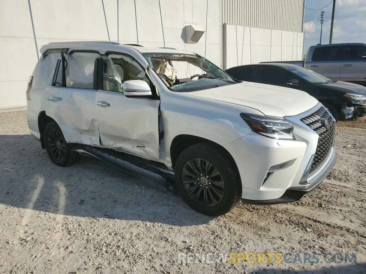 4 fotografías del automóvil dañado JTJAM7BX1P5357550 LEXUS GX 2023