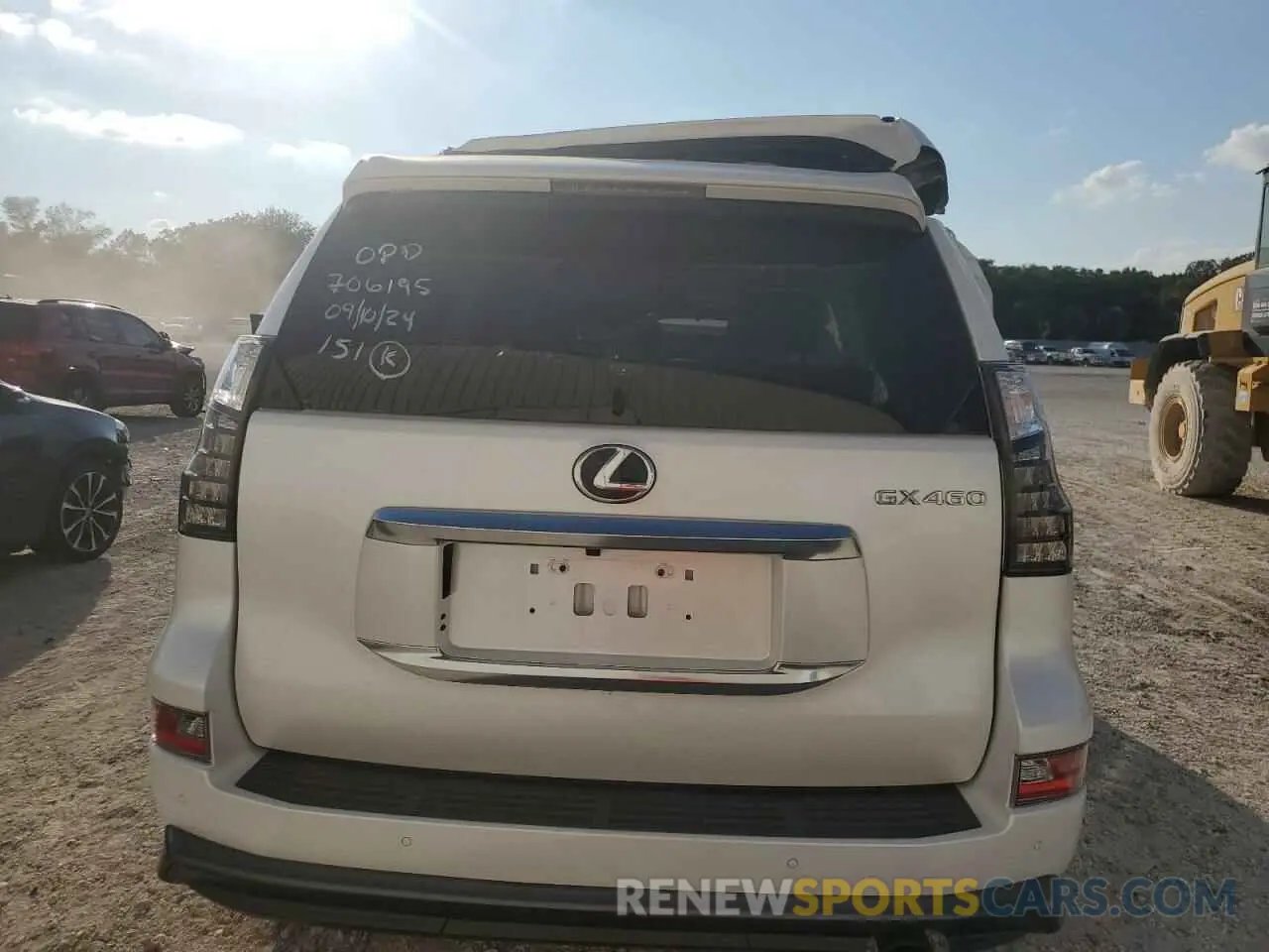 6 fotografías del automóvil dañado JTJAM7BX1P5357550 LEXUS GX 2023