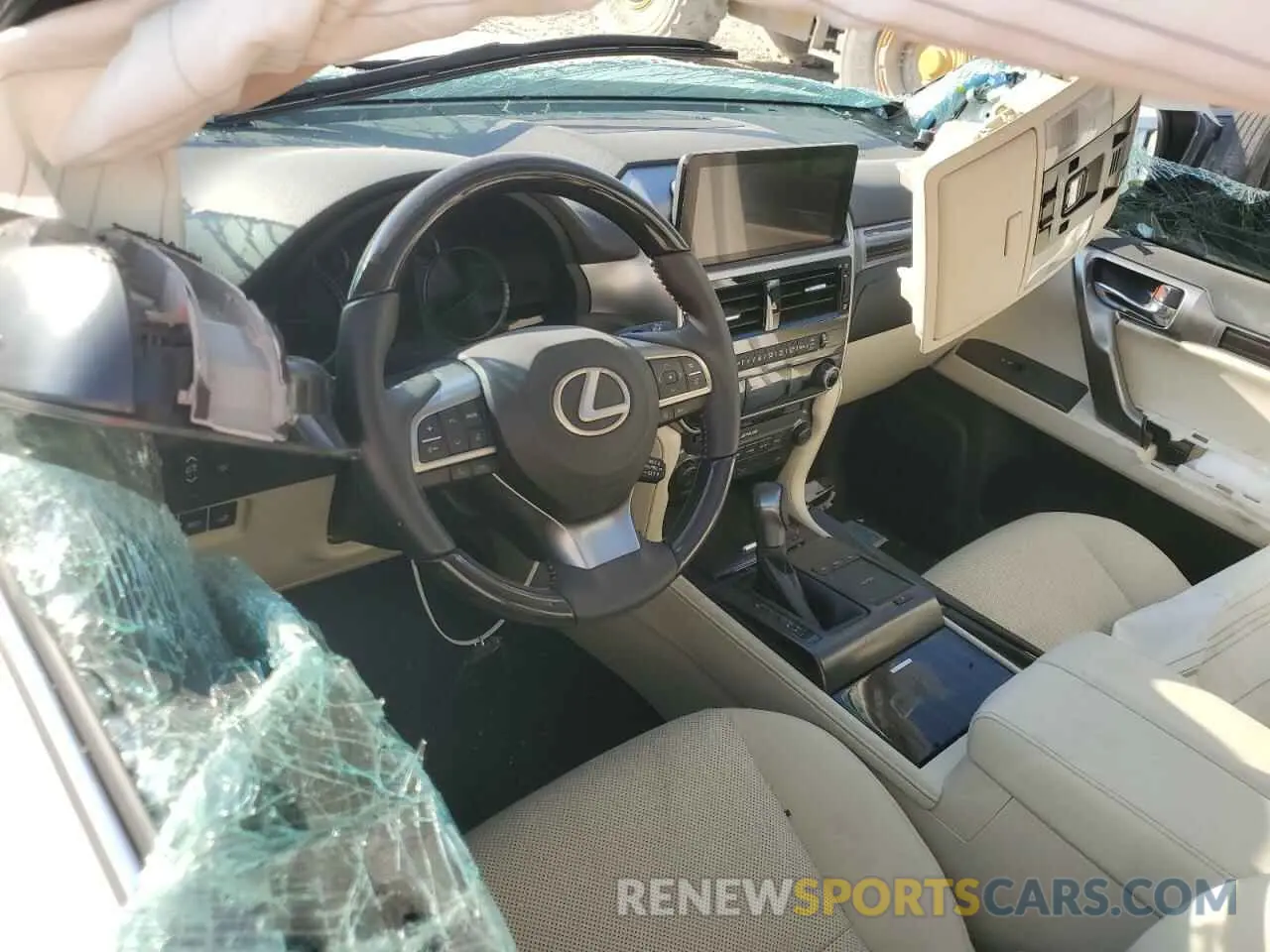 8 fotografías del automóvil dañado JTJAM7BX1P5357550 LEXUS GX 2023