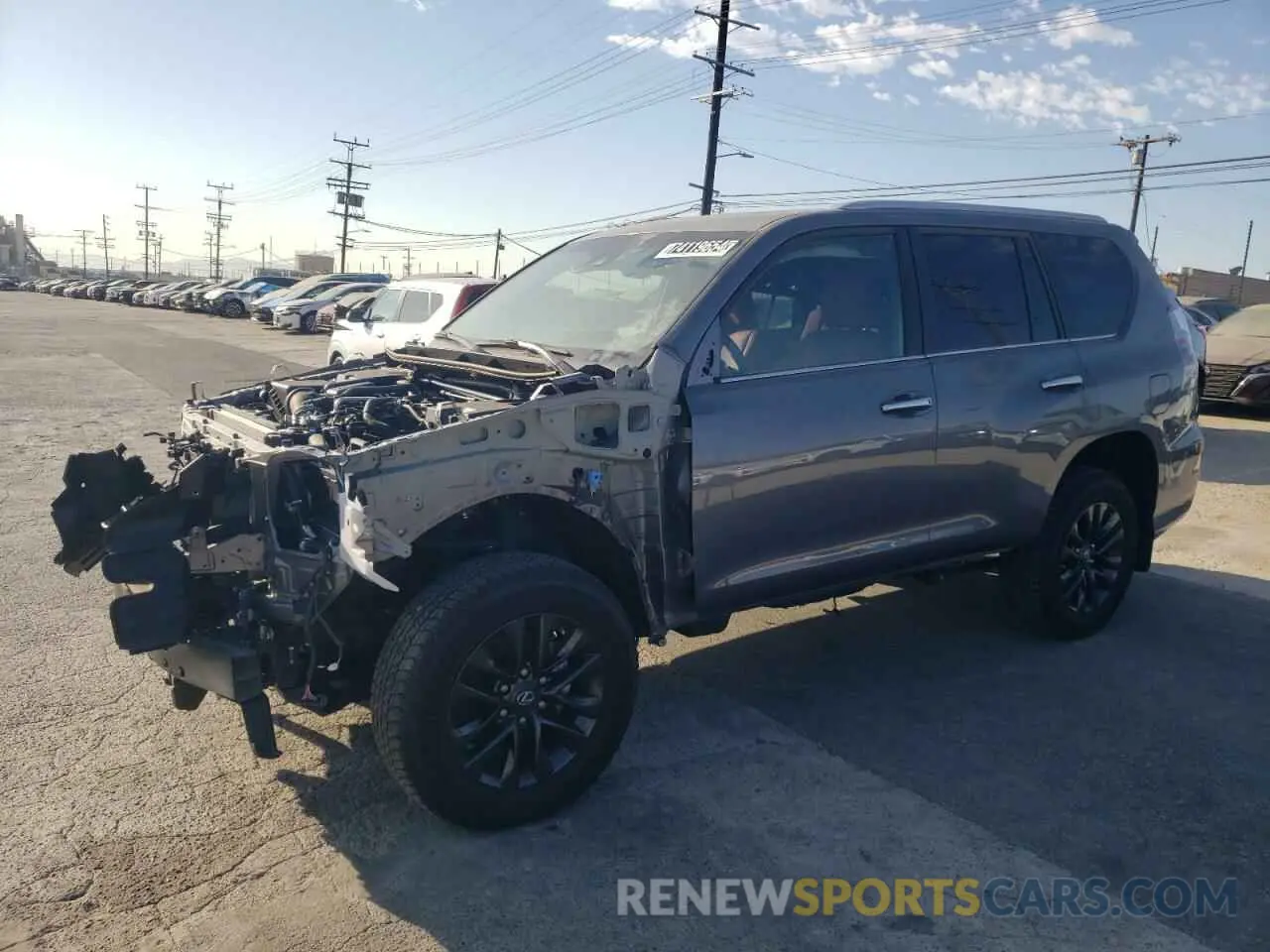1 fotografías del automóvil dañado JTJAM7BX1P5358309 LEXUS GX 2023