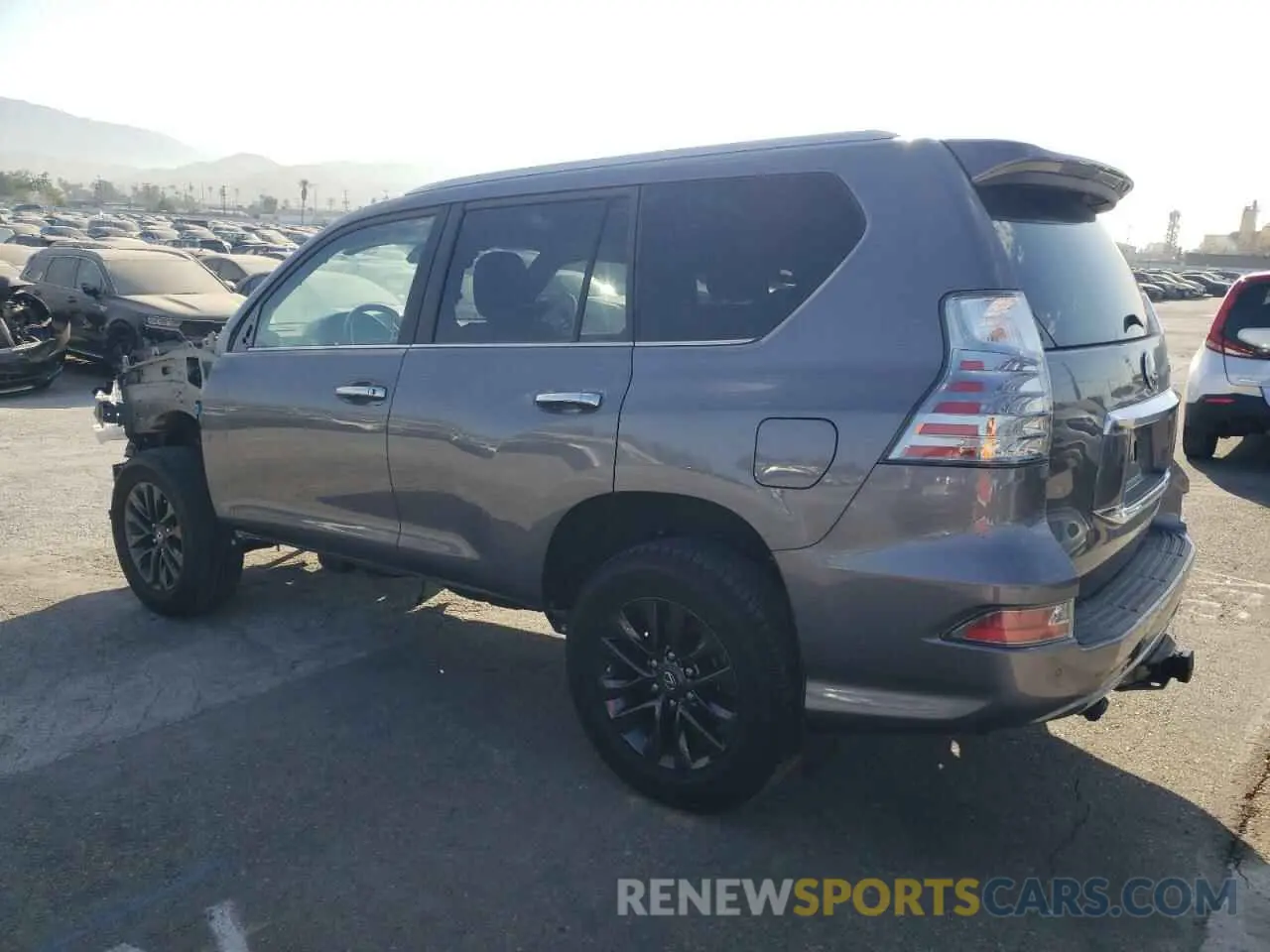 2 fotografías del automóvil dañado JTJAM7BX1P5358309 LEXUS GX 2023