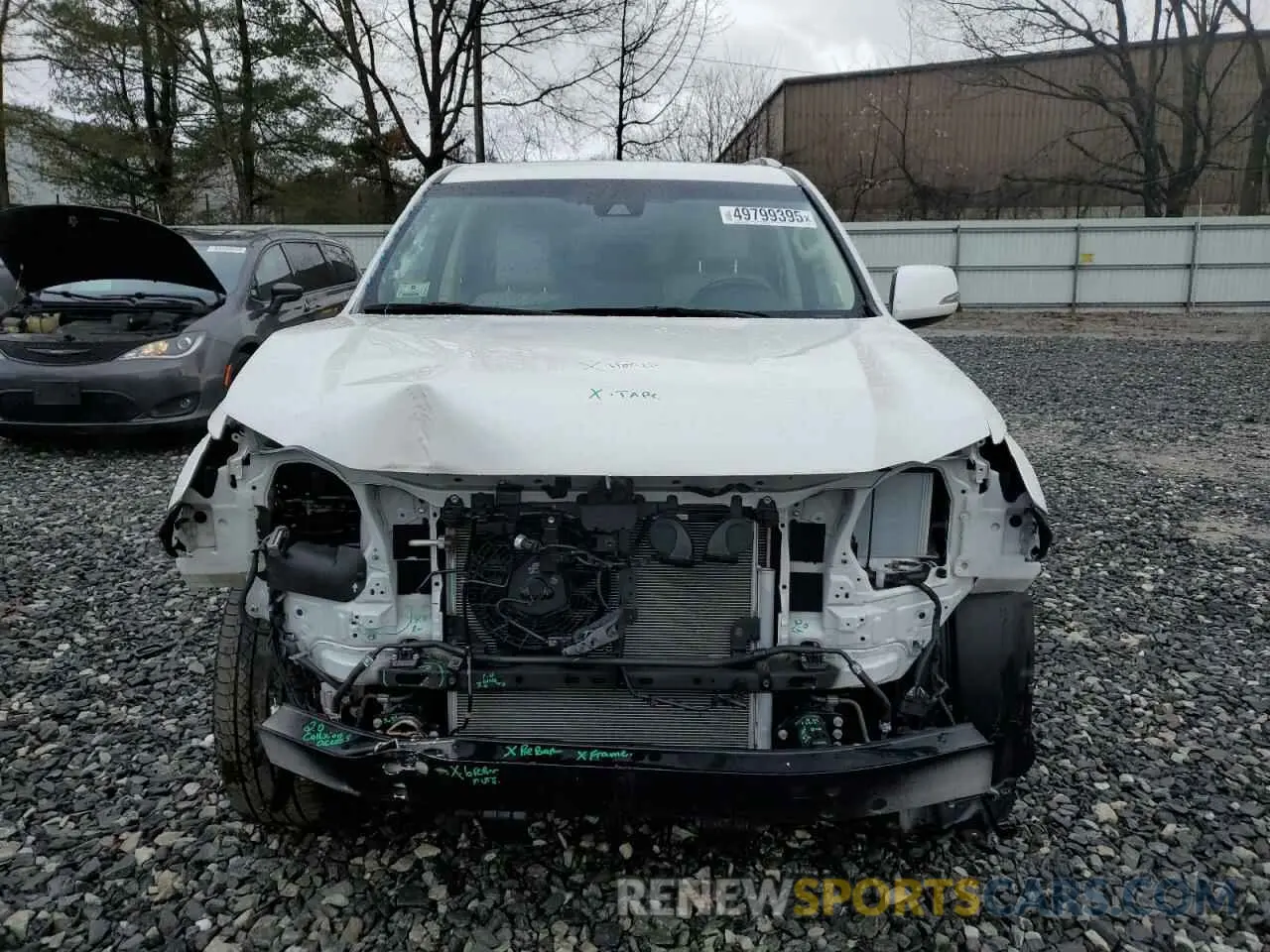 5 fotografías del automóvil dañado JTJAM7BX1P5369293 LEXUS GX 2023