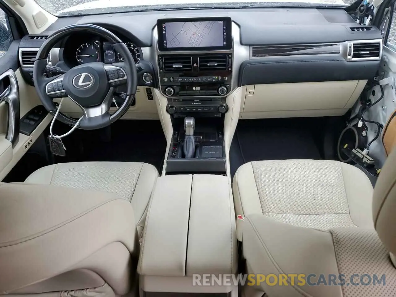8 fotografías del automóvil dañado JTJAM7BX1P5369293 LEXUS GX 2023