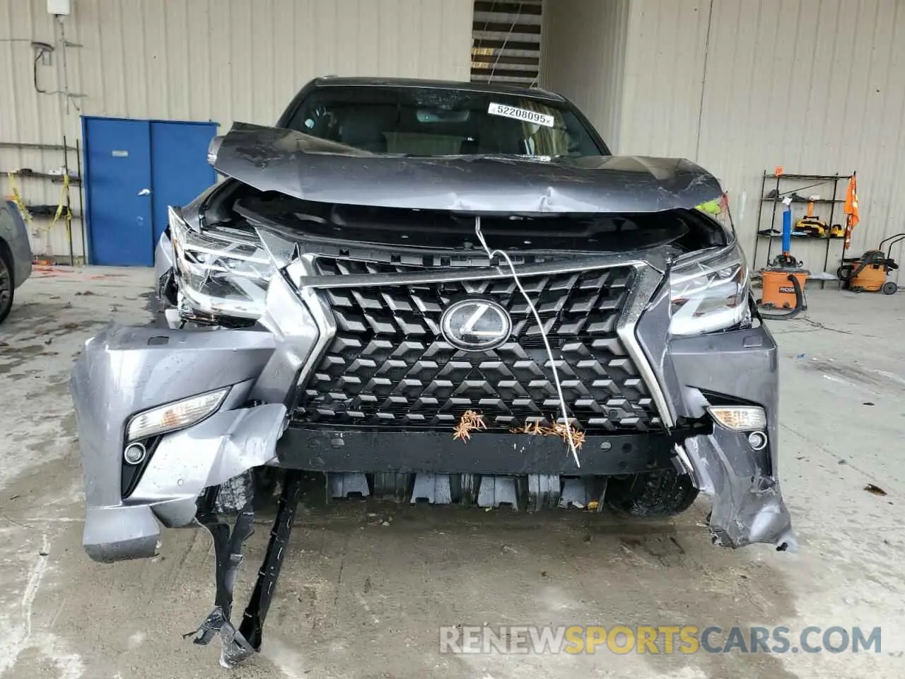 5 fotografías del automóvil dañado JTJAM7BX1P5374929 LEXUS GX 2023