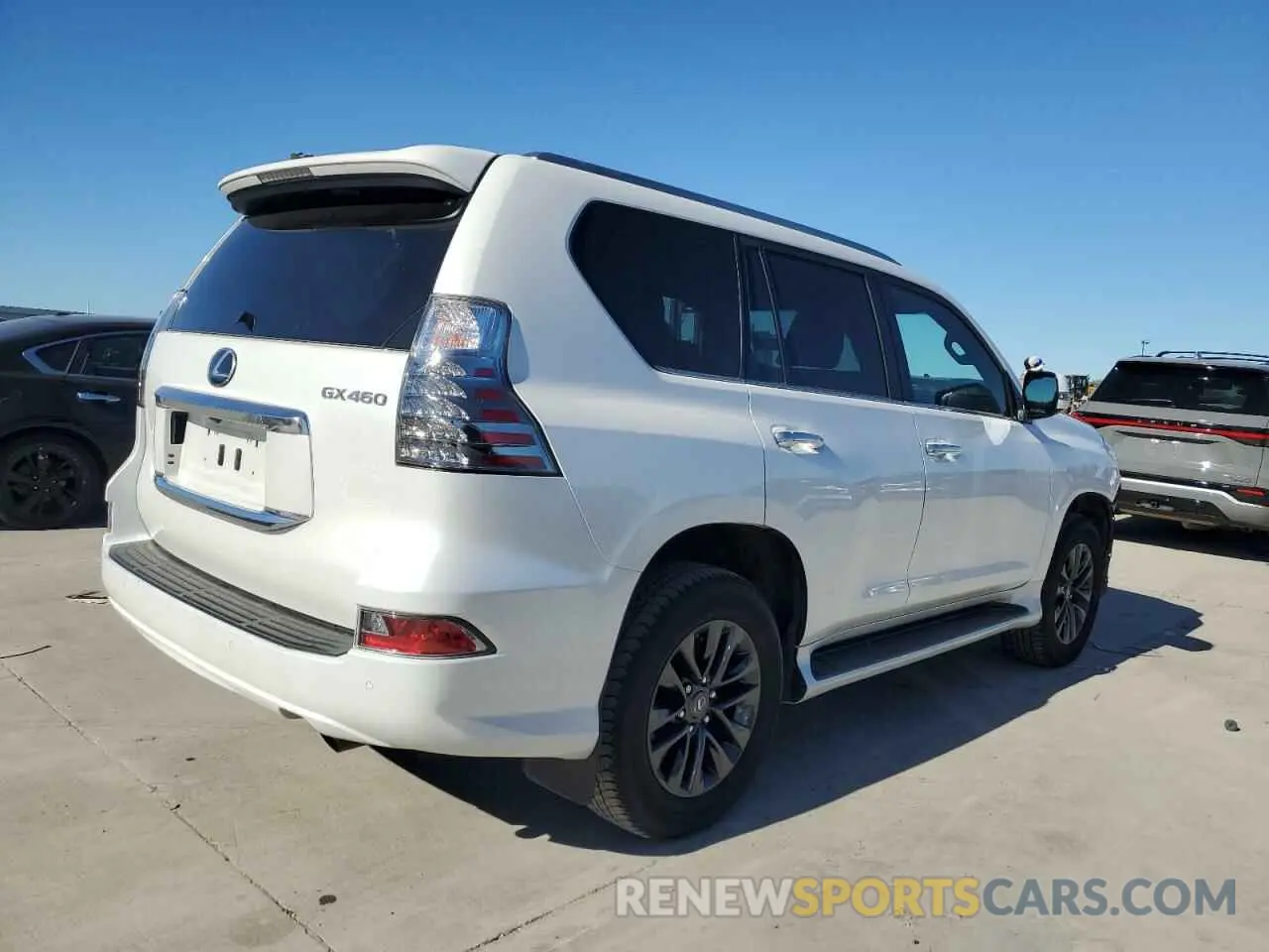 3 fotografías del automóvil dañado JTJAM7BX2P5376625 LEXUS GX 2023