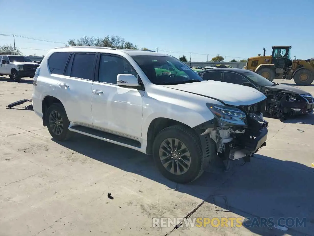 4 fotografías del automóvil dañado JTJAM7BX2P5376625 LEXUS GX 2023