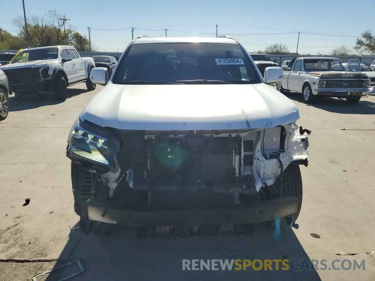 5 fotografías del automóvil dañado JTJAM7BX2P5376625 LEXUS GX 2023