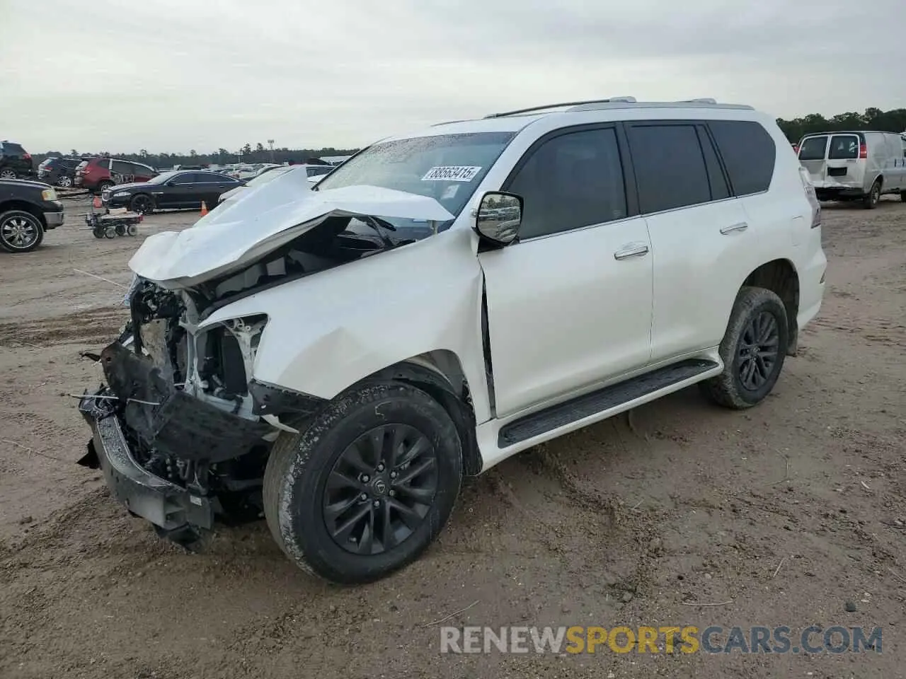 1 fotografías del automóvil dañado JTJAM7BX3P5341804 LEXUS GX 2023