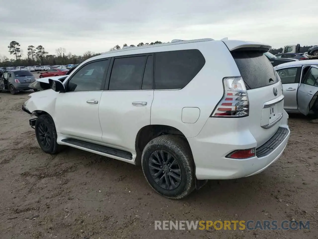 2 fotografías del automóvil dañado JTJAM7BX3P5341804 LEXUS GX 2023
