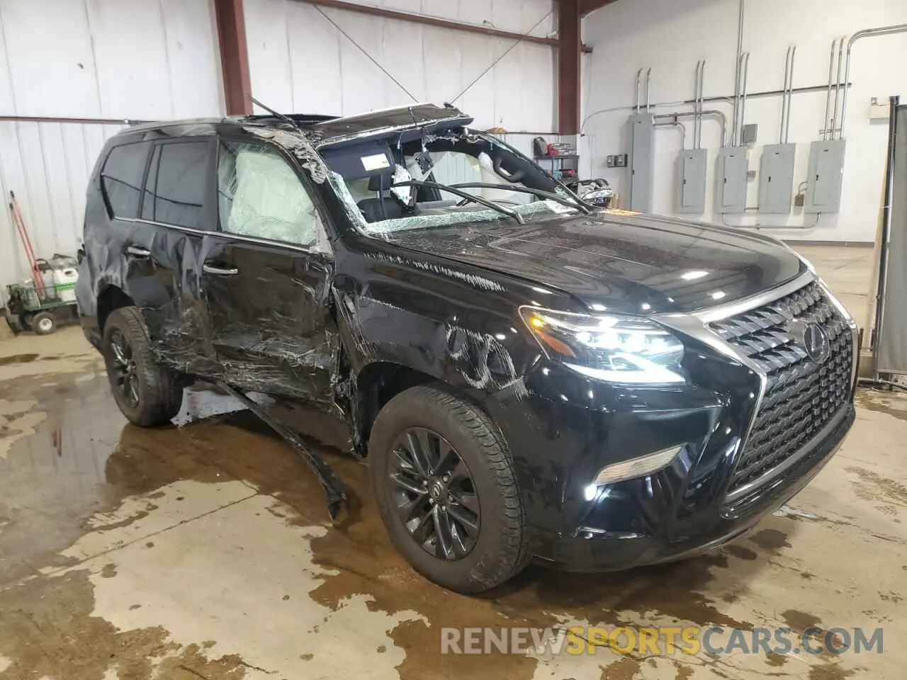 4 fotografías del automóvil dañado JTJAM7BX4P5360569 LEXUS GX 2023