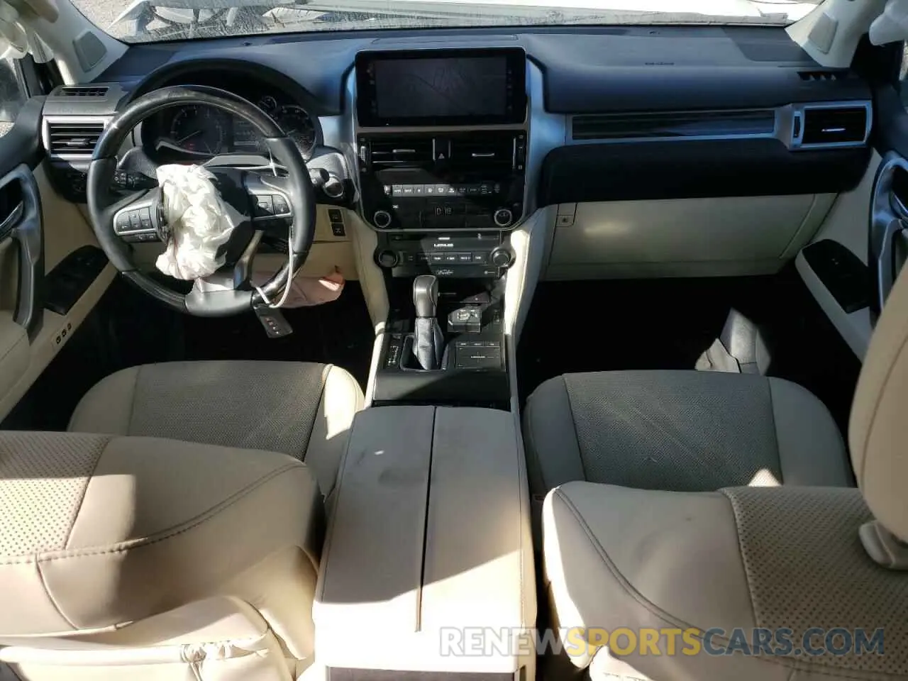 8 fotografías del automóvil dañado JTJAM7BX4P5365321 LEXUS GX 2023