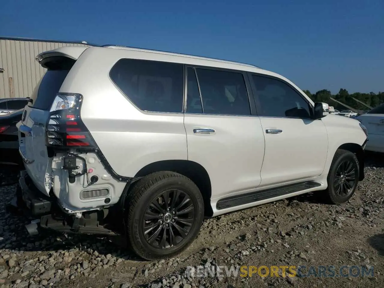 3 fotografías del automóvil dañado JTJAM7BX4P5365884 LEXUS GX 2023