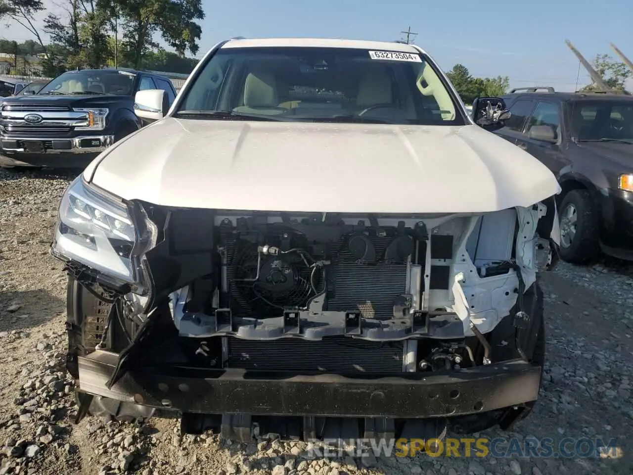 5 fotografías del automóvil dañado JTJAM7BX4P5365884 LEXUS GX 2023