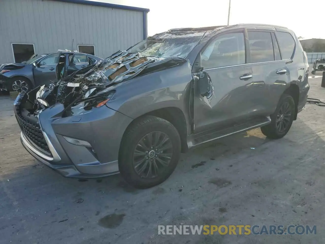 1 fotografías del automóvil dañado JTJAM7BX5P5342078 LEXUS GX 2023