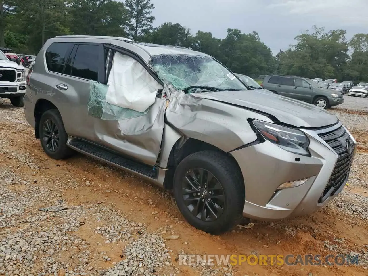 4 fotografías del automóvil dañado JTJAM7BX5P5363352 LEXUS GX 2023