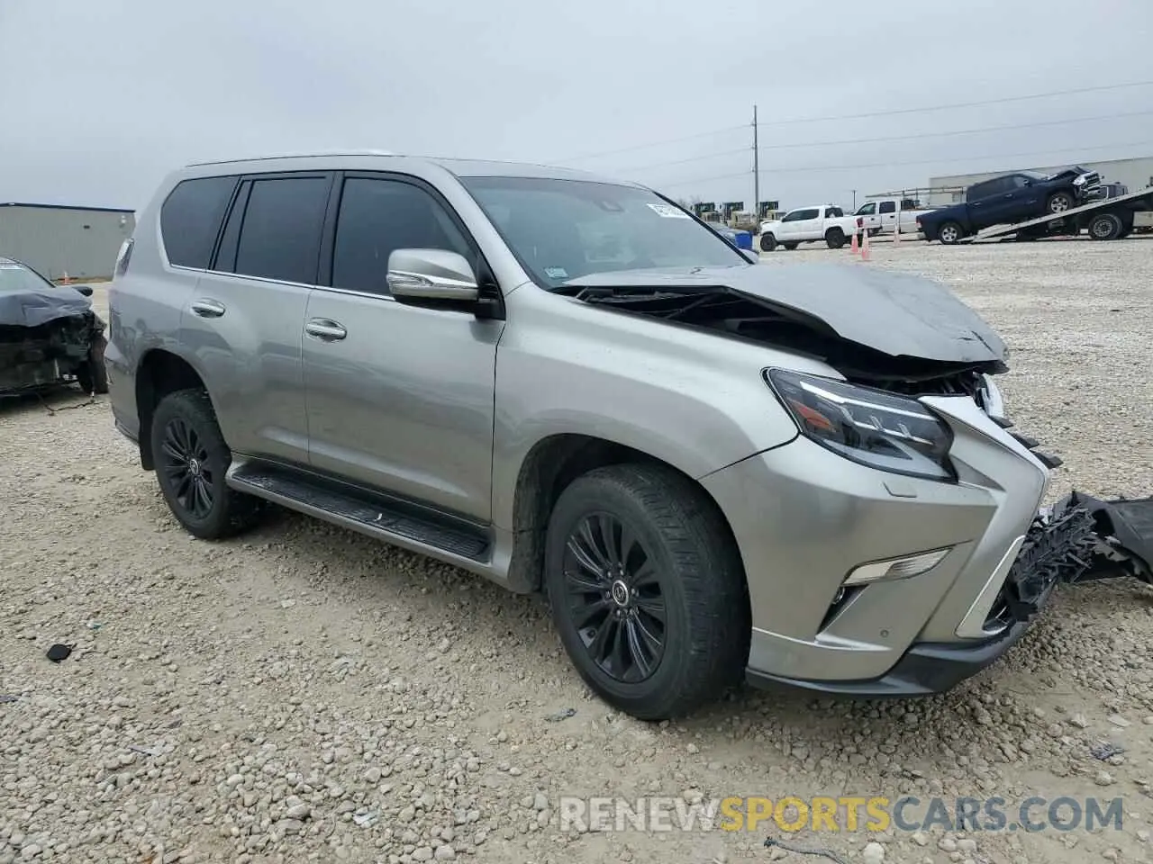 4 fotografías del automóvil dañado JTJAM7BX5P5367143 LEXUS GX 2023