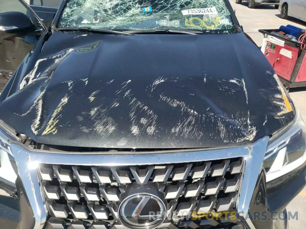 12 fotografías del automóvil dañado JTJAM7BX6P5348665 LEXUS GX 2023