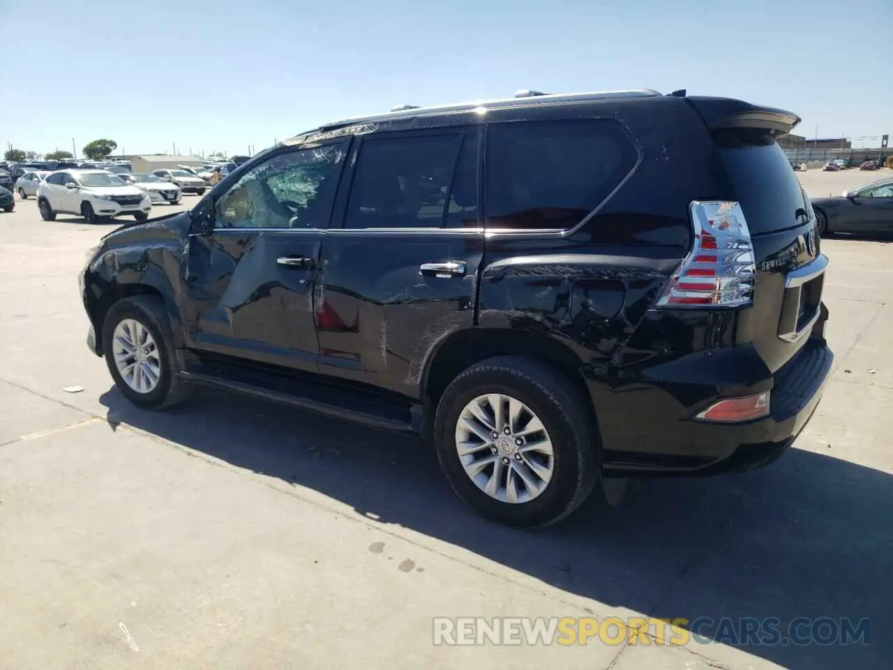 2 fotografías del automóvil dañado JTJAM7BX6P5348665 LEXUS GX 2023