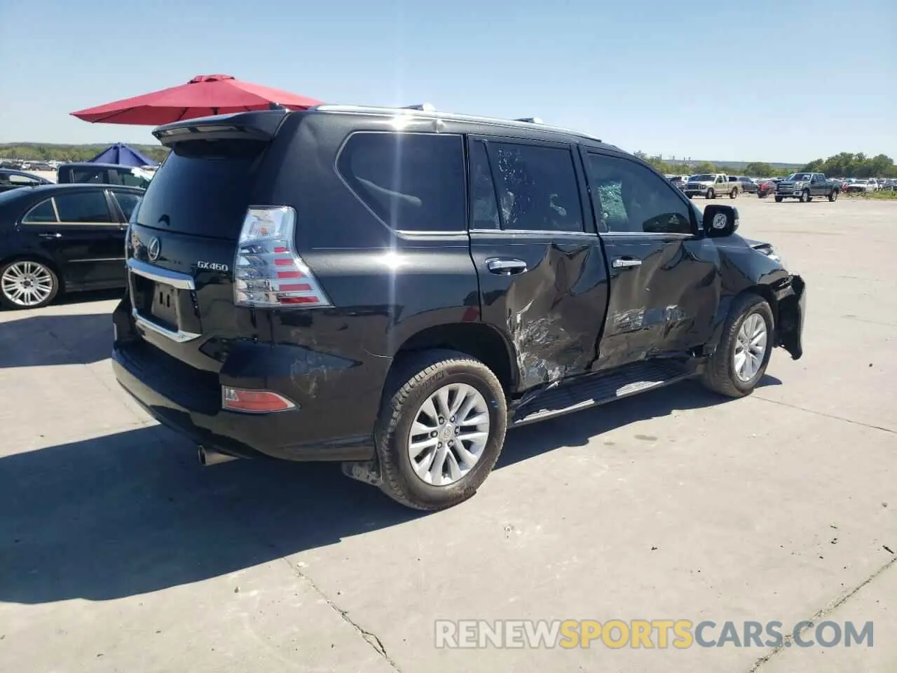 3 fotografías del automóvil dañado JTJAM7BX6P5348665 LEXUS GX 2023