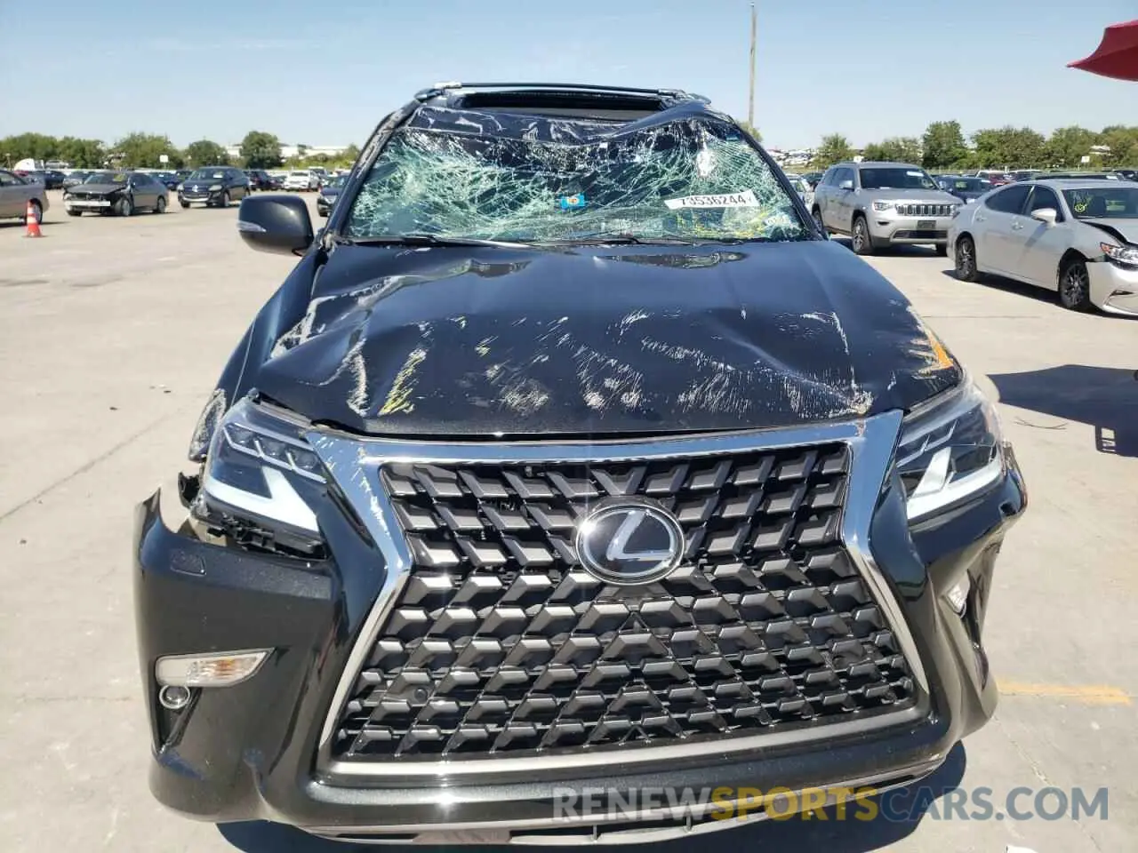5 fotografías del automóvil dañado JTJAM7BX6P5348665 LEXUS GX 2023