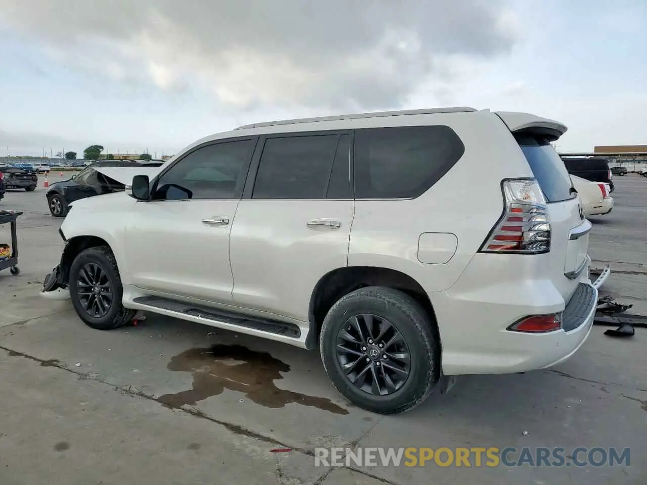 2 fotografías del automóvil dañado JTJAM7BX7P5343961 LEXUS GX 2023