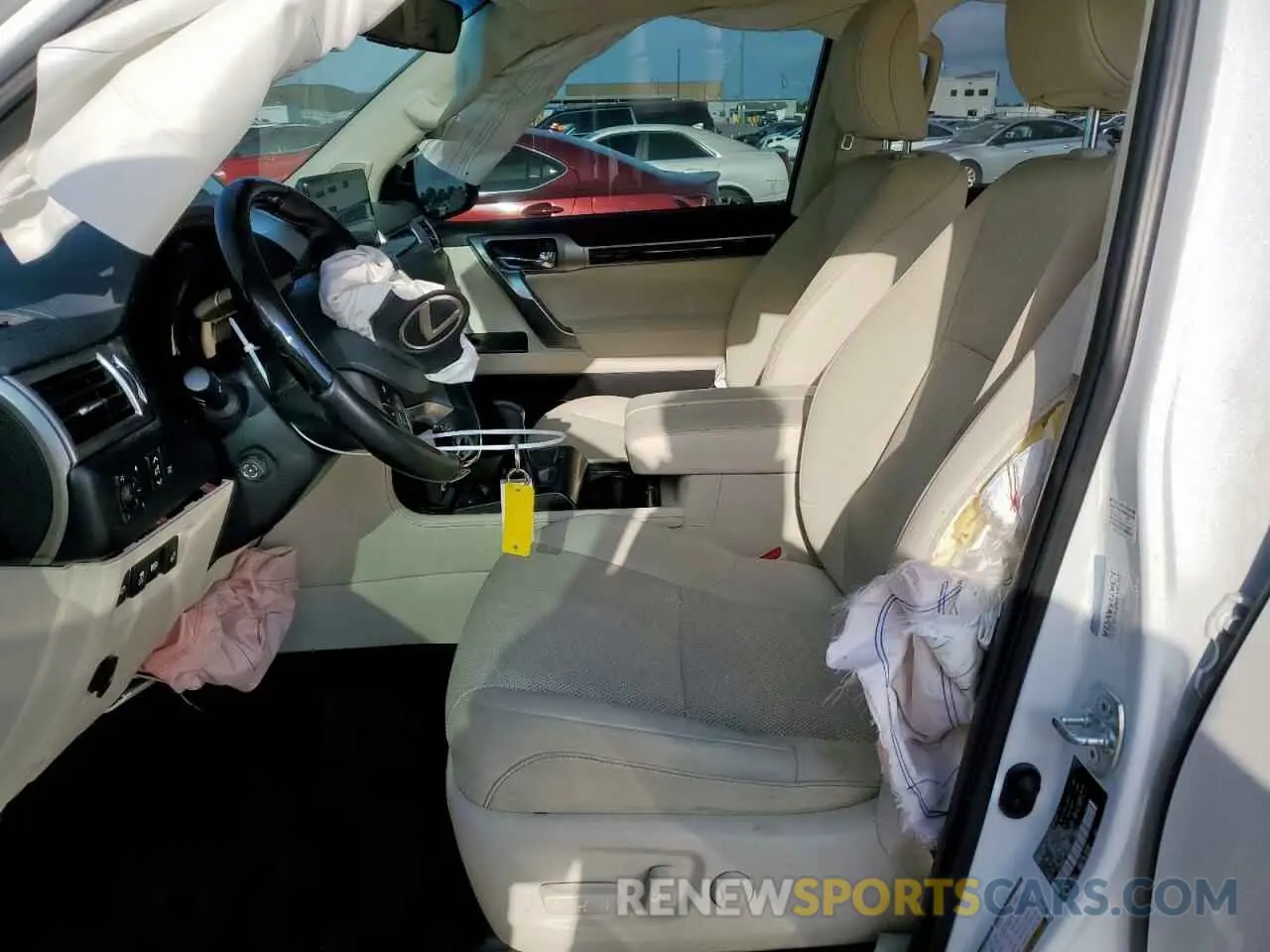 7 fotografías del automóvil dañado JTJAM7BX7P5343961 LEXUS GX 2023