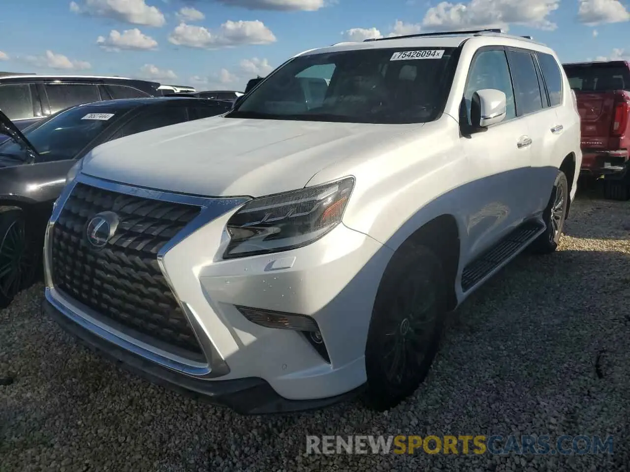 1 fotografías del automóvil dañado JTJAM7BX7P5359609 LEXUS GX 2023