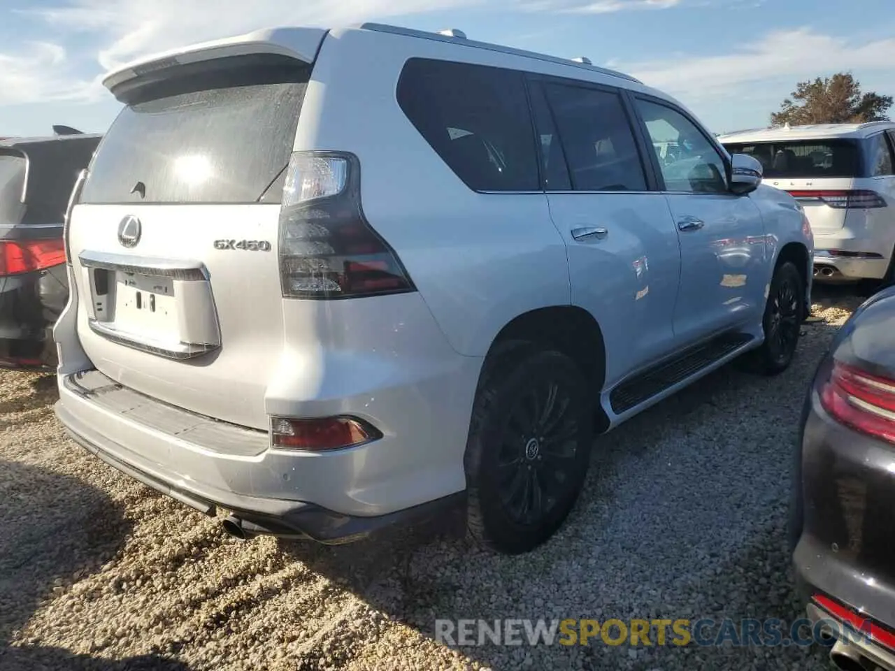 3 fotografías del automóvil dañado JTJAM7BX7P5359609 LEXUS GX 2023