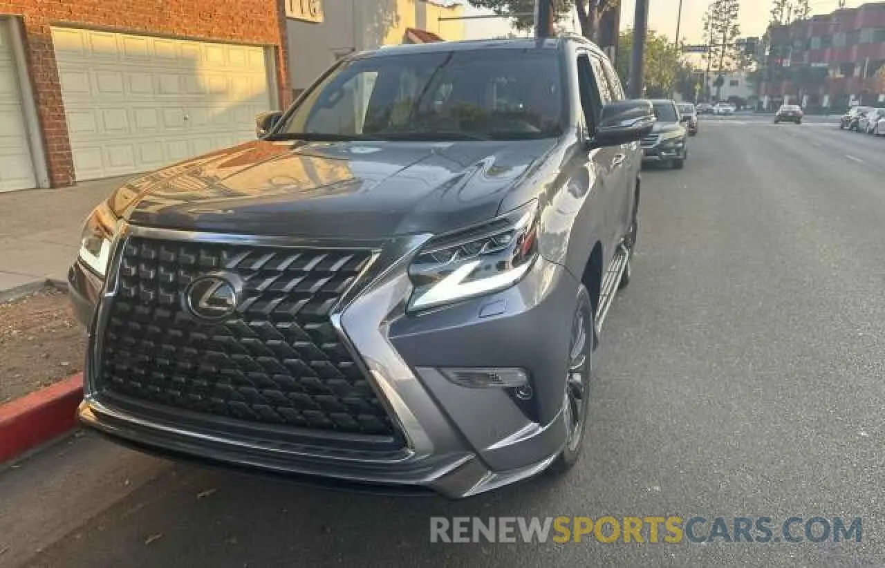 2 fotografías del automóvil dañado JTJAM7BX7P5364549 LEXUS GX 2023