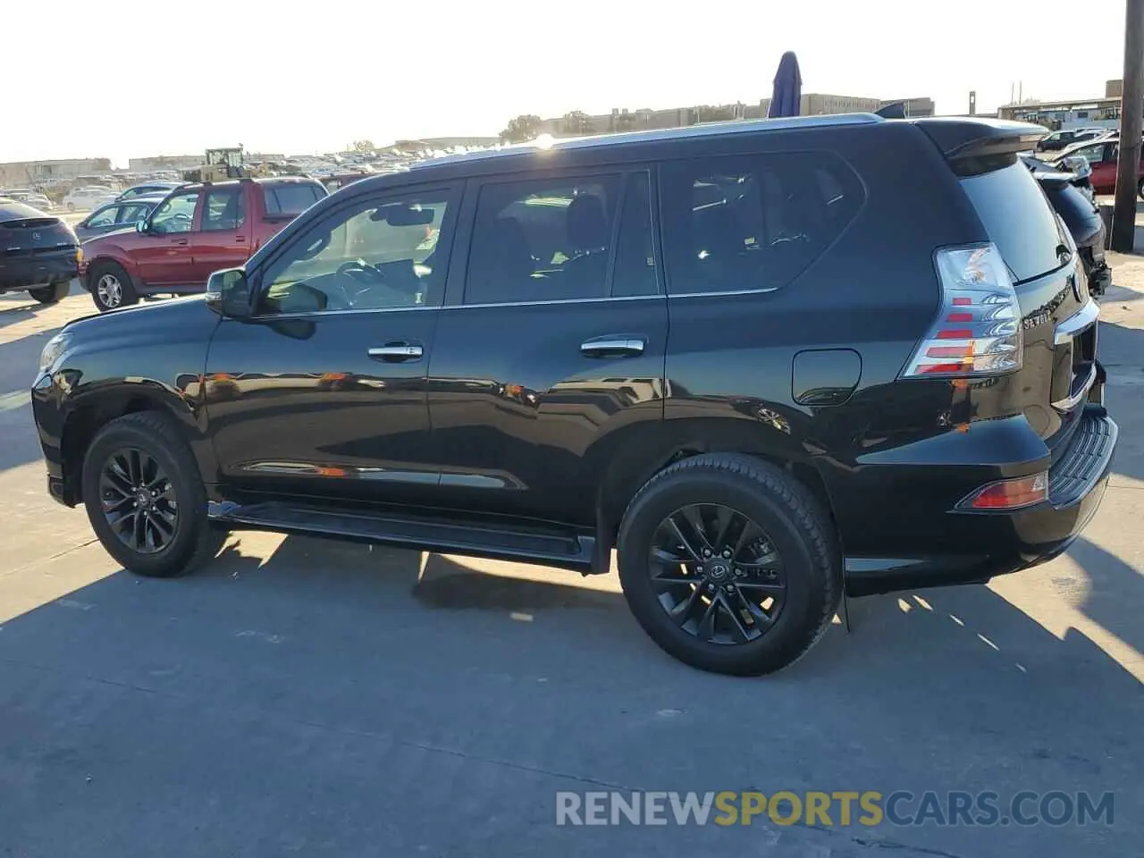 2 fotografías del automóvil dañado JTJAM7BX7P5366740 LEXUS GX 2023