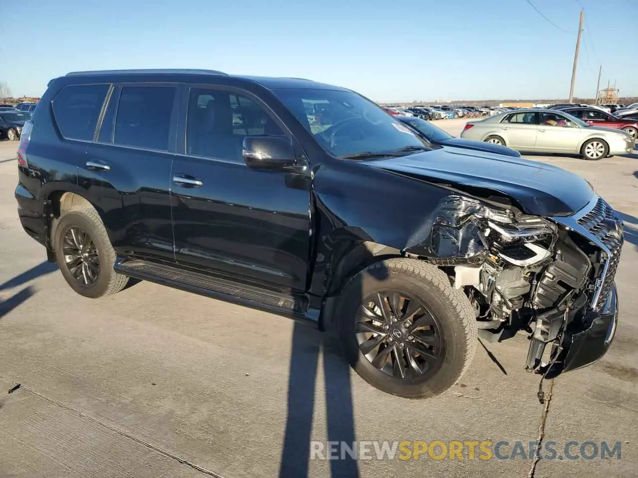 4 fotografías del automóvil dañado JTJAM7BX7P5366740 LEXUS GX 2023