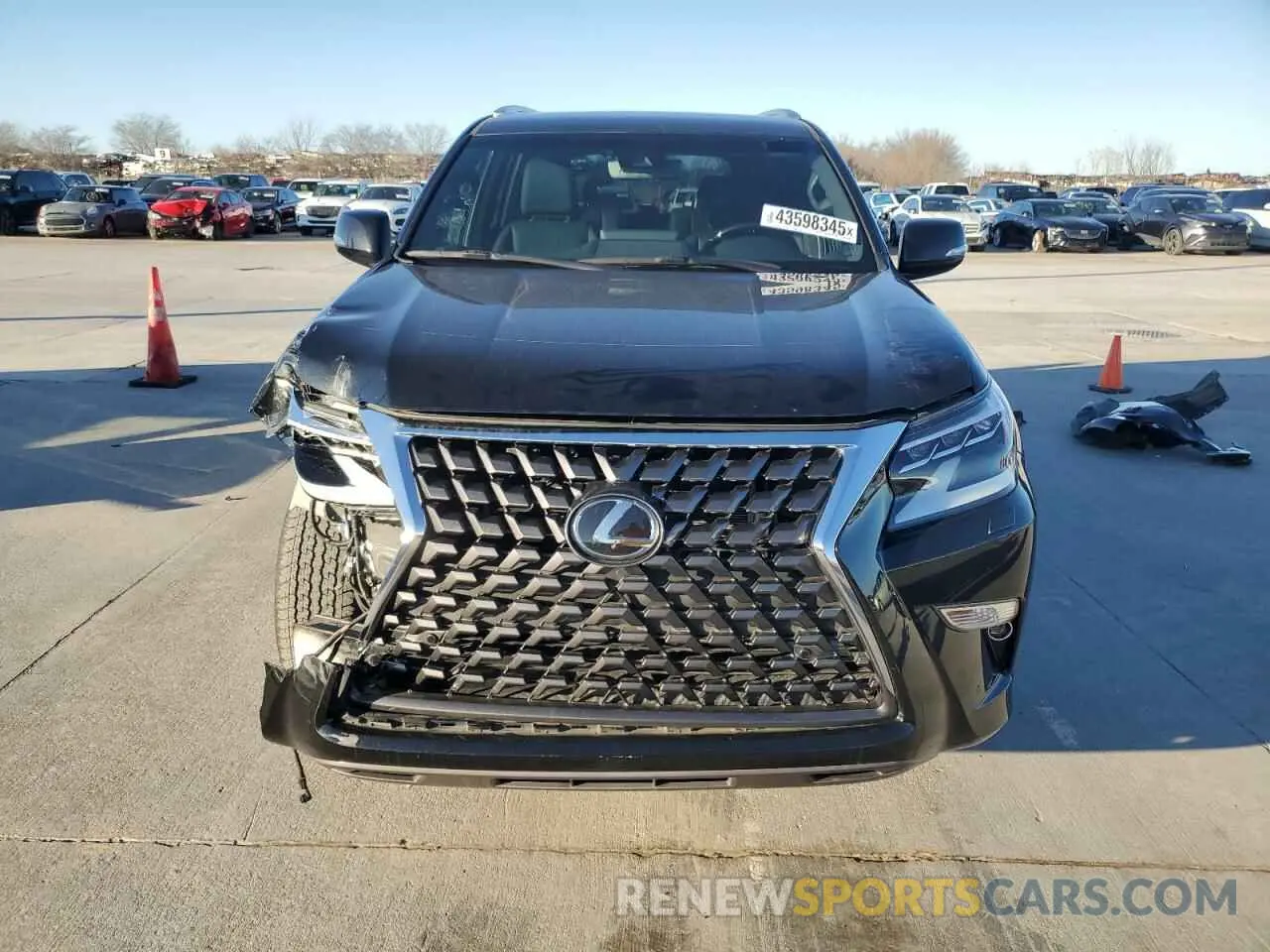 5 fotografías del automóvil dañado JTJAM7BX7P5366740 LEXUS GX 2023