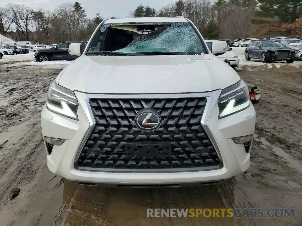 5 fotografías del automóvil dañado JTJAM7BX7P5373123 LEXUS GX 2023