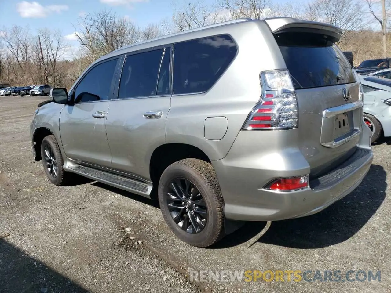 2 fotografías del automóvil dañado JTJAM7BX7P5374420 LEXUS GX 2023