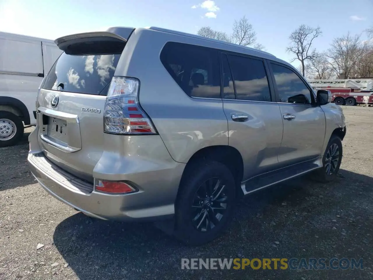3 fotografías del automóvil dañado JTJAM7BX7P5374420 LEXUS GX 2023