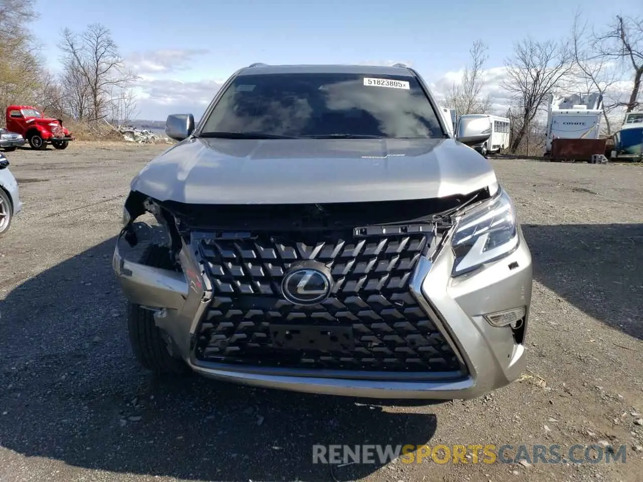 5 fotografías del automóvil dañado JTJAM7BX7P5374420 LEXUS GX 2023