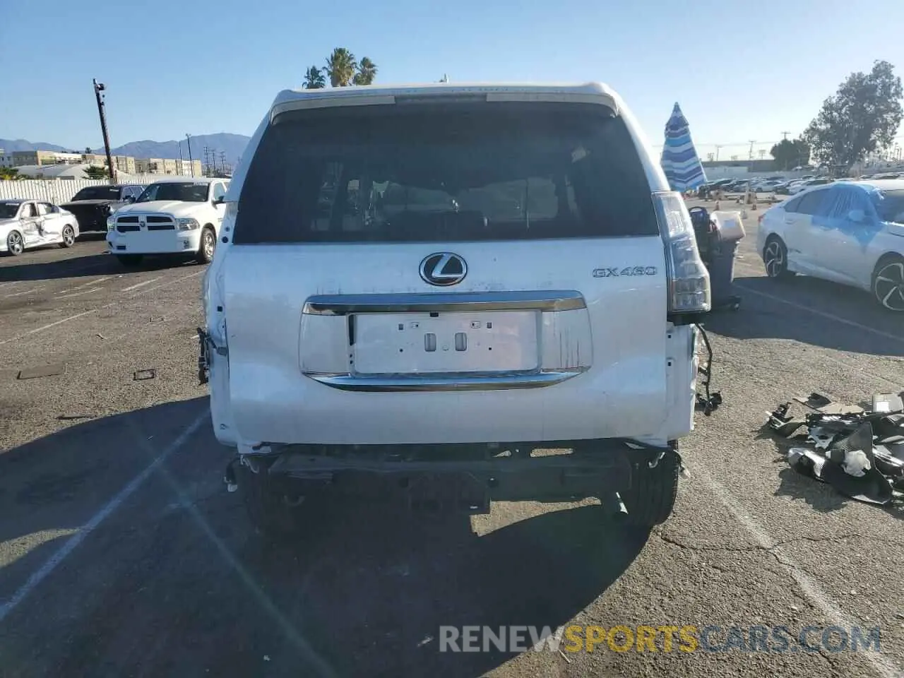 6 fotografías del automóvil dañado JTJAM7BX7P5381190 LEXUS GX 2023
