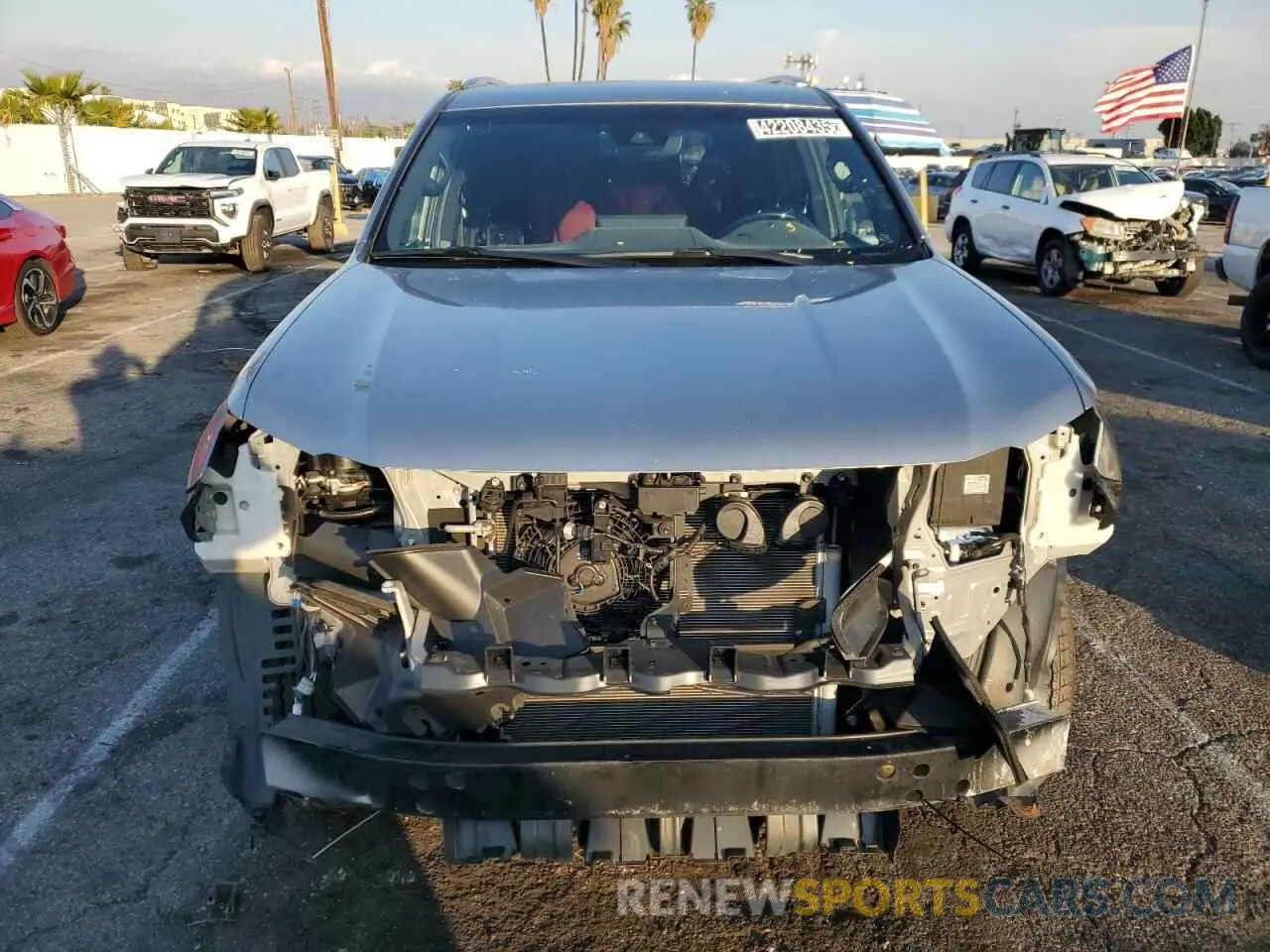 5 fotografías del automóvil dañado JTJAM7BX8P5362681 LEXUS GX 2023