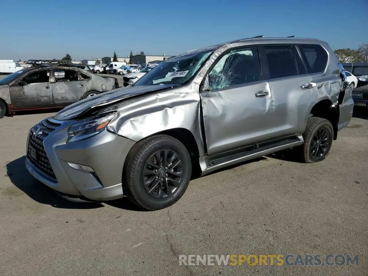 1 fotografías del automóvil dañado JTJAM7BX8P5362762 LEXUS GX 2023