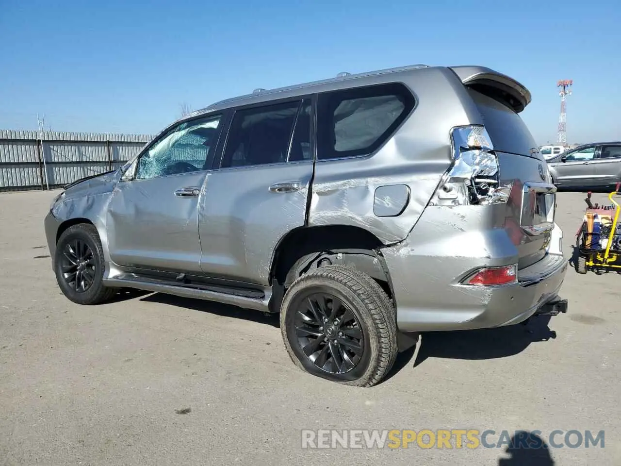 2 fotografías del automóvil dañado JTJAM7BX8P5362762 LEXUS GX 2023