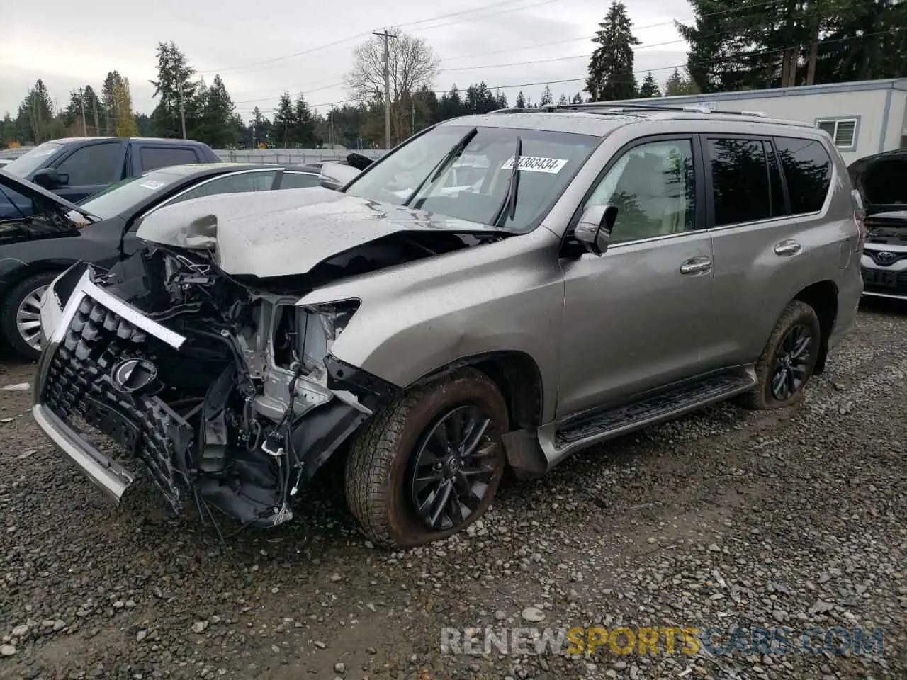 1 fotografías del automóvil dañado JTJAM7BX8P5368285 LEXUS GX 2023