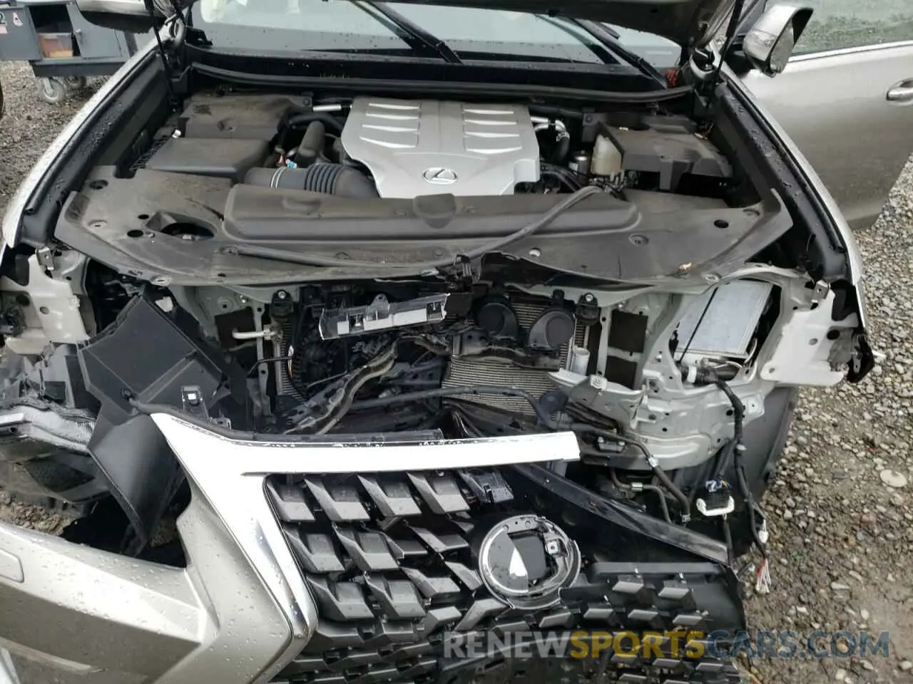 12 fotografías del automóvil dañado JTJAM7BX8P5368285 LEXUS GX 2023
